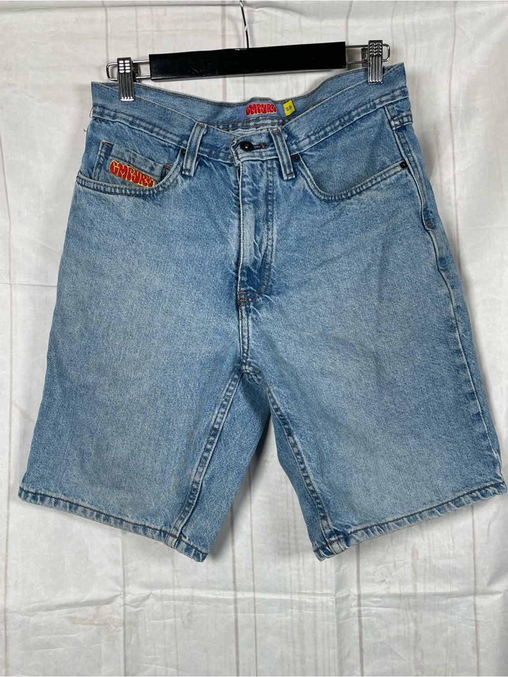 Empyre Light Blue Denim Jean Shorts